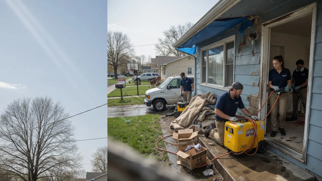 Basement Flood Cleanup in Lancaster, MO near me